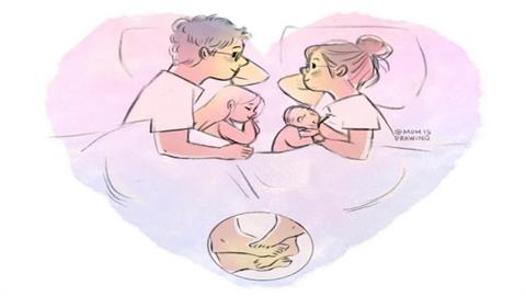 «Ο έρωτάς μας έγινε βαθιά αγάπη που πάνω της χτίσαμε την πιο υπέροχη οικογένεια»